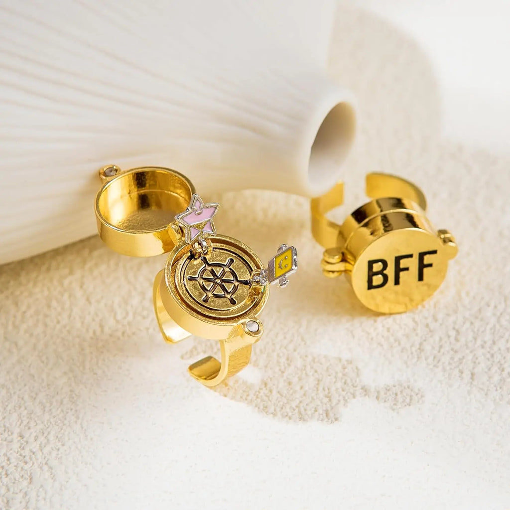 Magnetic and Rotating Rings for Best Friends 2 Pieces