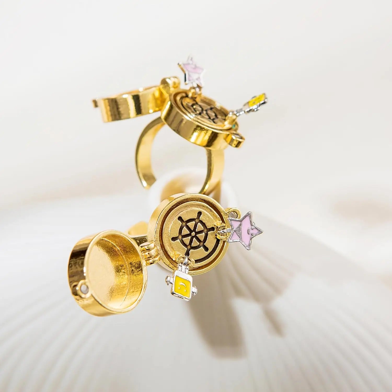 Magnetic and Rotating Rings for Best Friends 2 Pieces