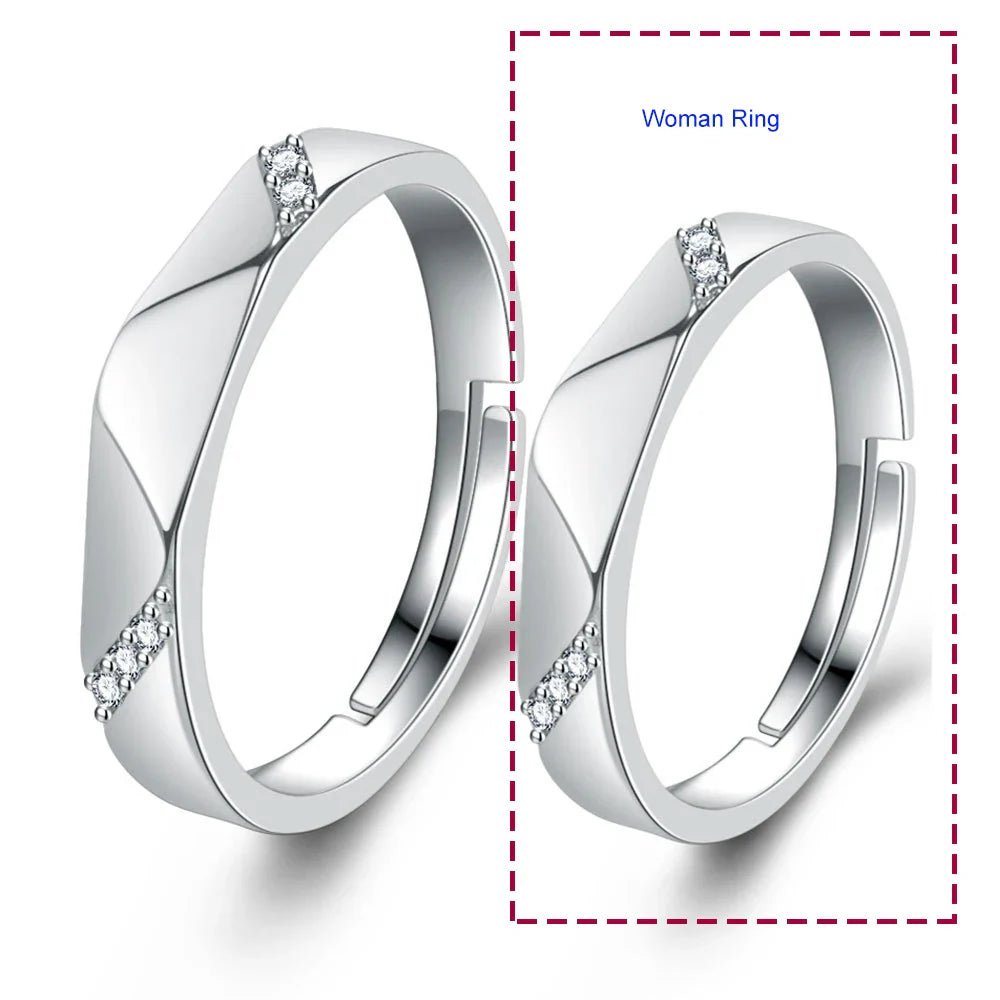 Couple Rings High-Quality Women's Band