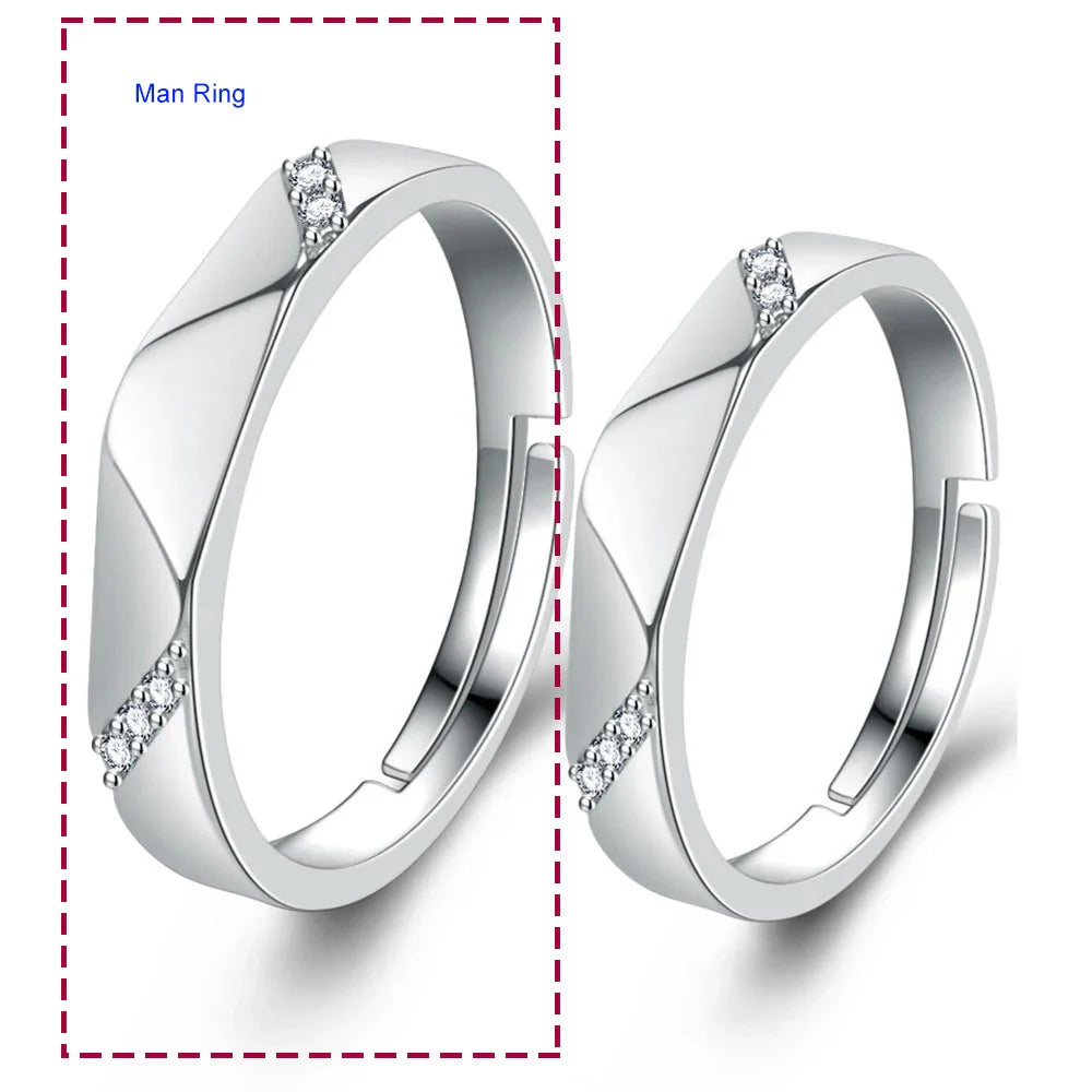 Couple Rings High-Quality Men's Band
