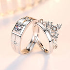 Couple Rings Queen and Zircon Ring