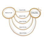 Women's Shoulder Chain Jewelry - Clavicle & Shoulder Gold
