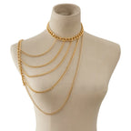 Women's Shoulder Chain Jewelry - Clavicle & Shoulder Gold