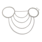 Women's Shoulder Chain Jewelry - Clavicle & Shoulder Silver