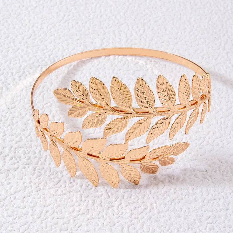 Women's Biceps Jewelry Laurel - Arm Bracelet and Upper Arm Chain Ornament
