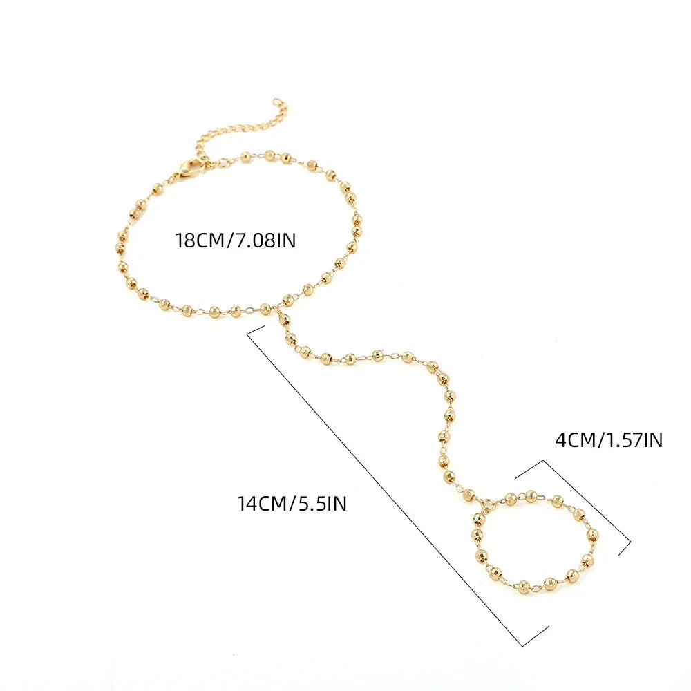 Women’s Jewelry Hand & Finger Chain Hand Bracelet