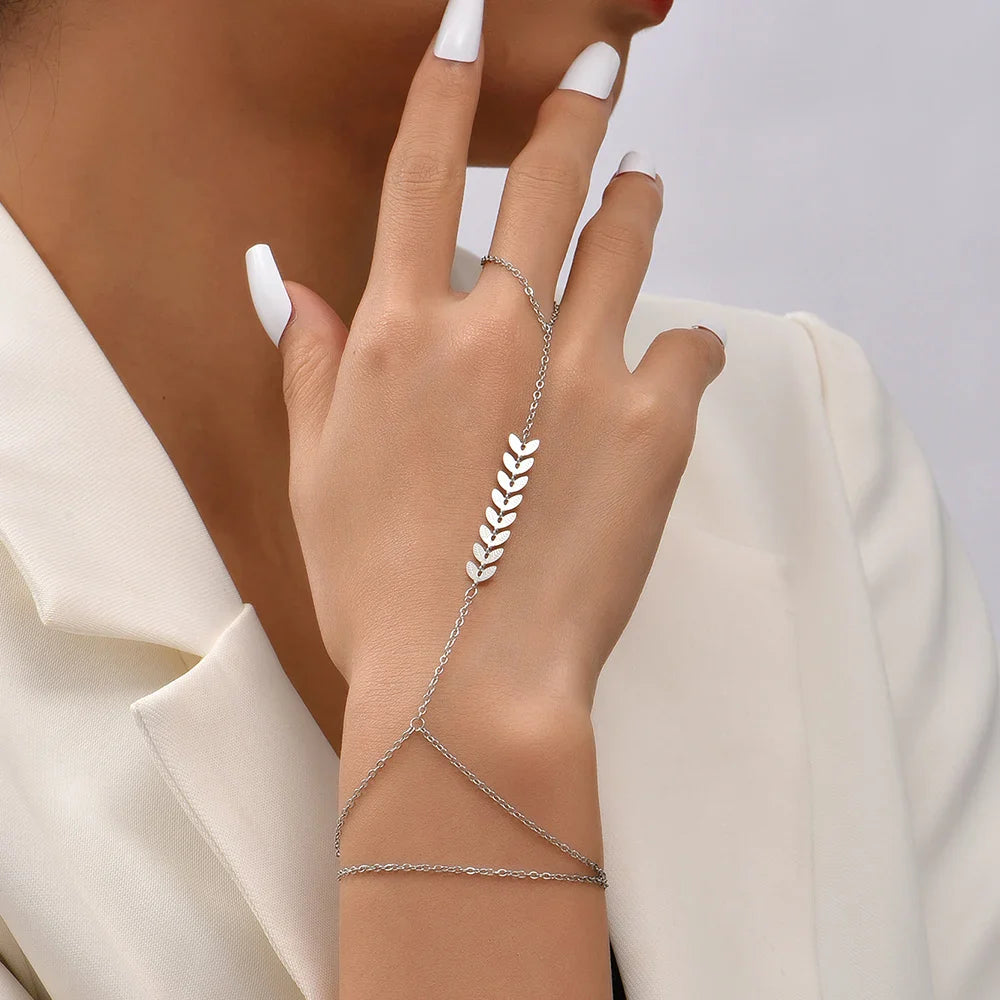 Women’s Jewelry Hand & Finger Chain Hand Bracelet