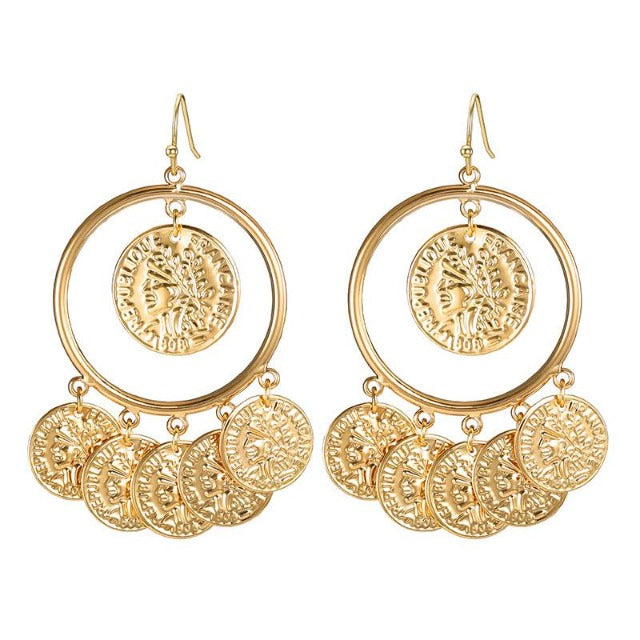 Arabic Earring Gold
