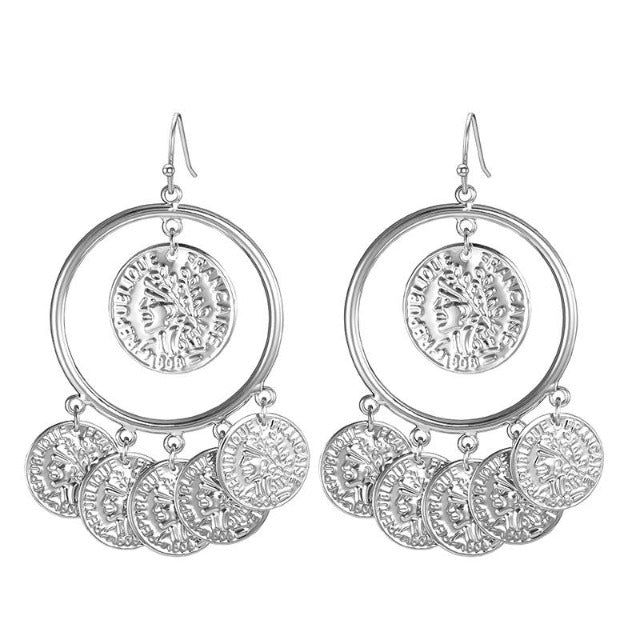 Arabic Earring Silver