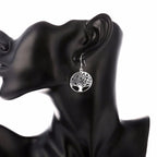 Tree of Life Silver Earrings