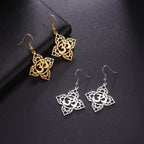 Buddhist Om Earrings