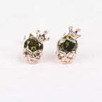 Gothic Green Earrings