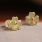 Four-Leaf Clover Stud Earrings