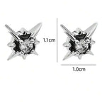 Men's Star Stud Earrings