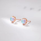 Women’s Moonstone Stud Earrings