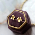 Elegant Flower Stud Earrings