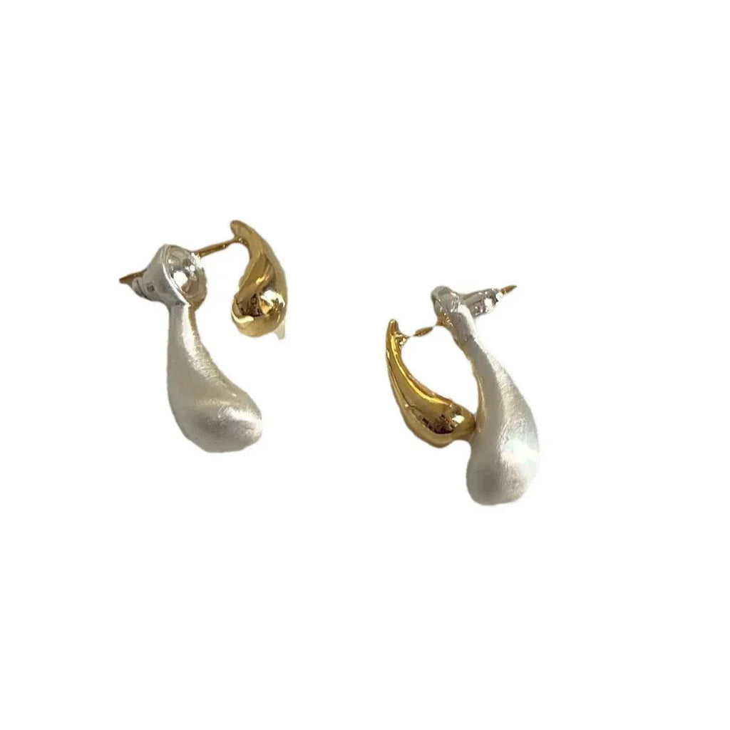 Water Drop Stud Earrings
