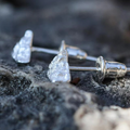 Silver Mountain Stud Earrings


Material: steel


Colors: silver


Size: 1 cm diameter (see image)


Hypoallergenic guaranteed, suitable for men, women, boys, or girls


Very finely crafted product