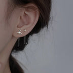 Different Charming Star Drop Earrings