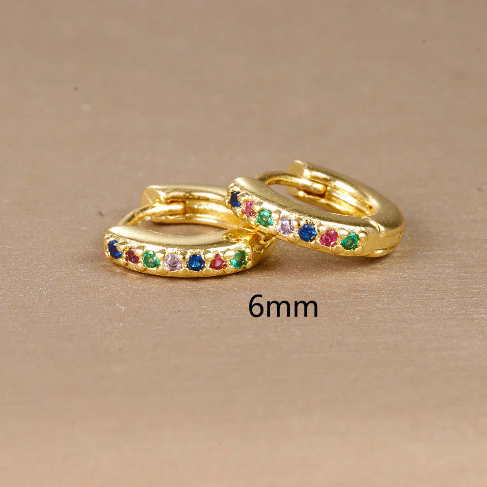 Women's rainbow earrings