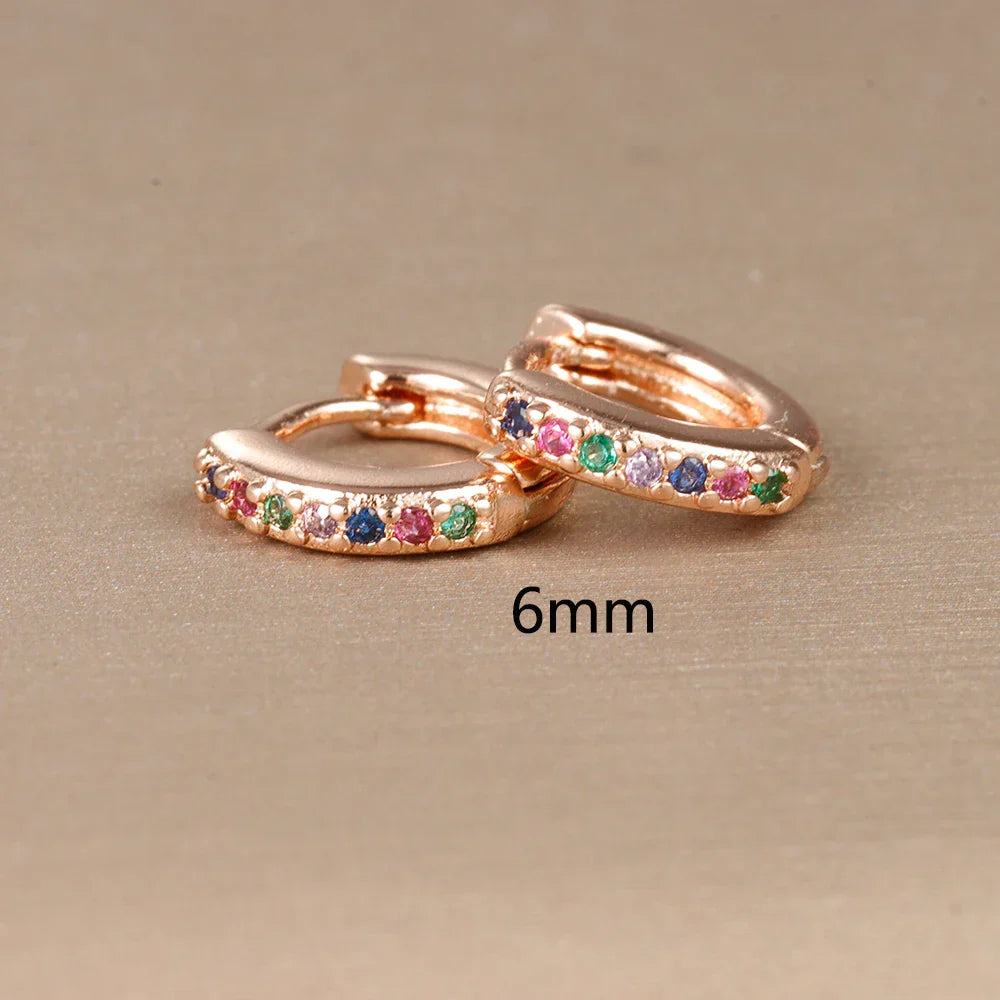 Women's rainbow earrings