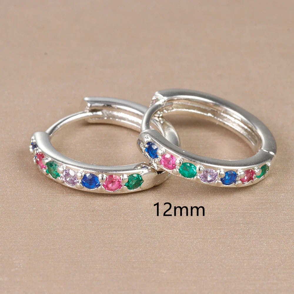 Women's rainbow earrings