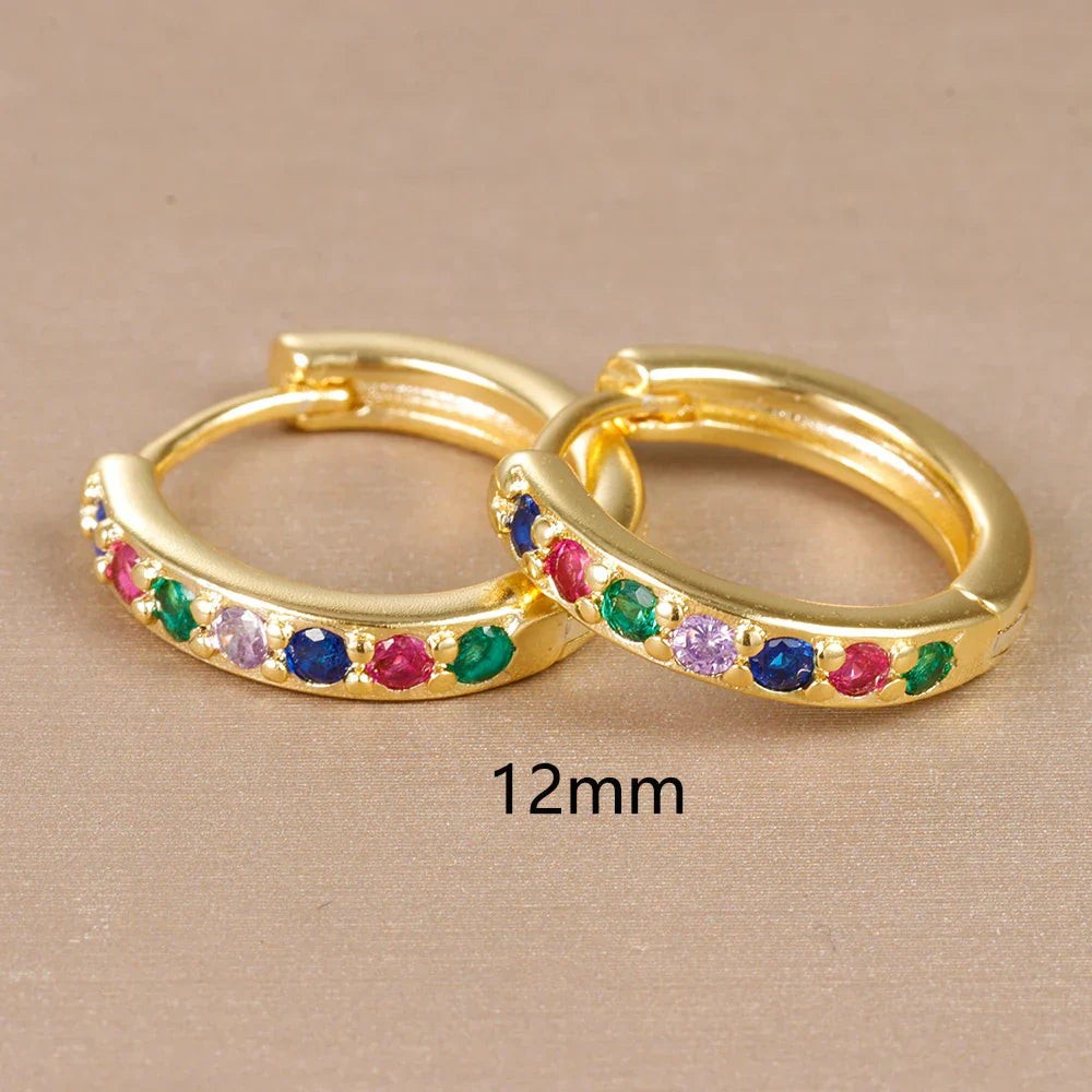 Women's rainbow earrings