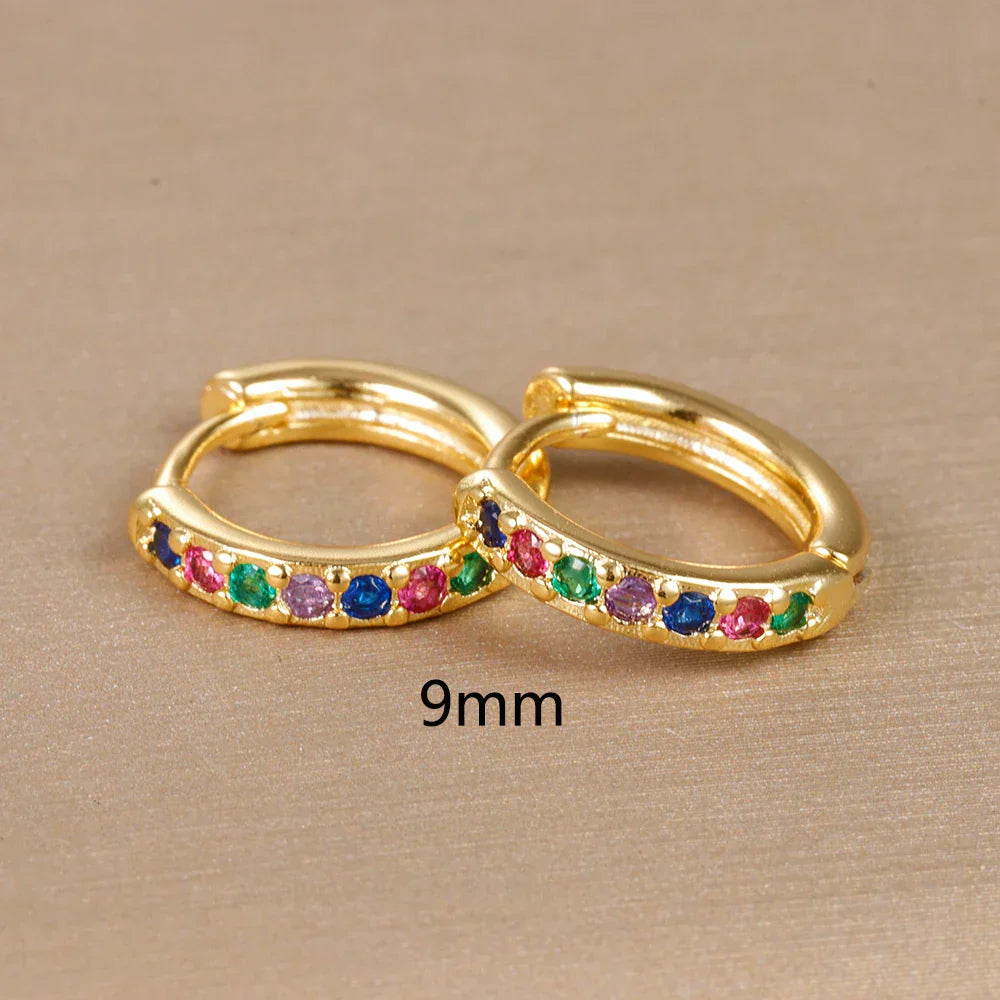 Women's rainbow earrings