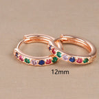 Women's rainbow earrings