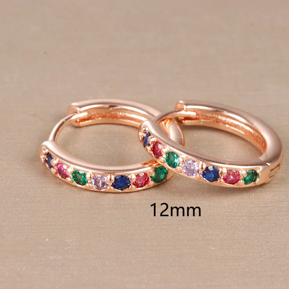 Women's rainbow earrings