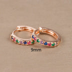 Women's rainbow earrings