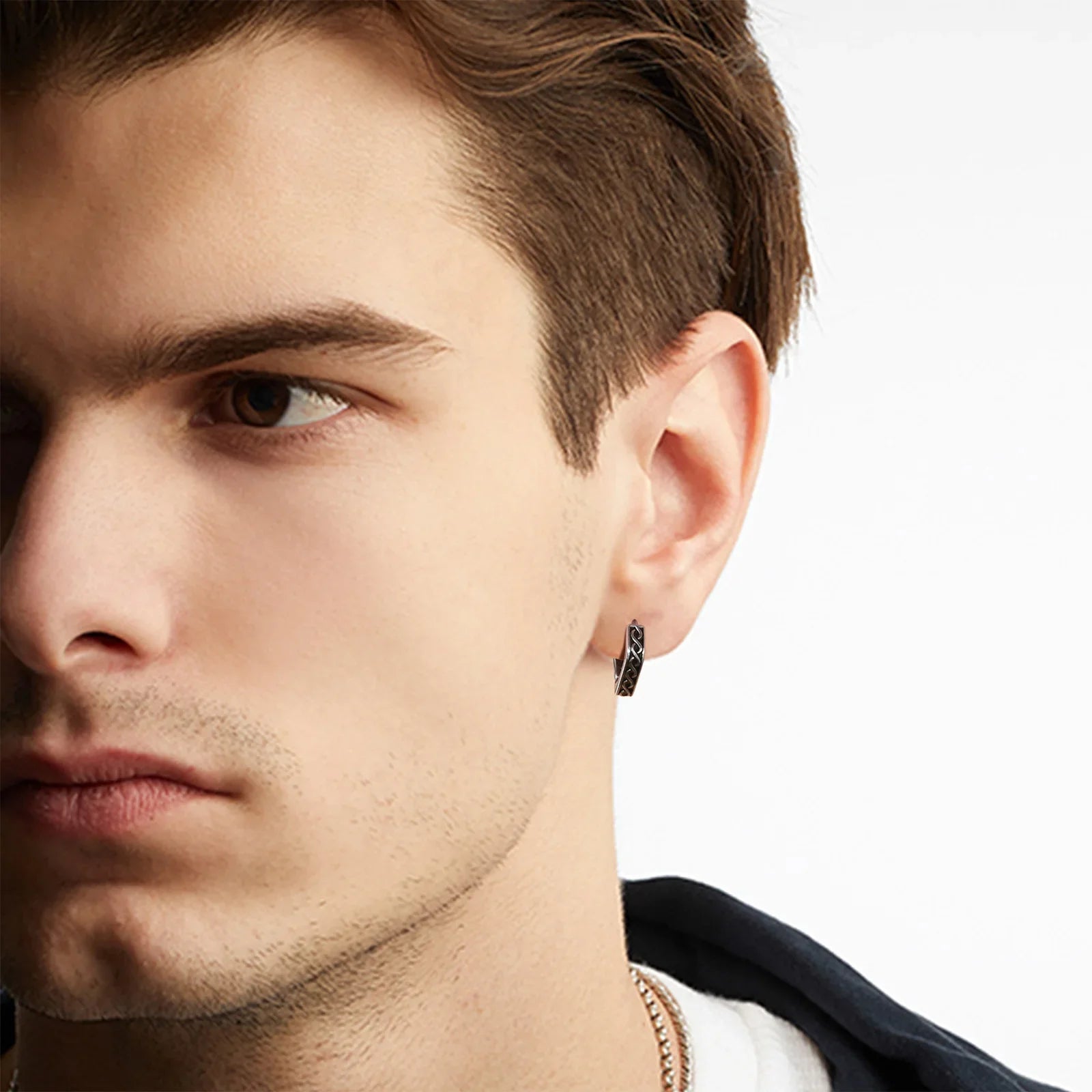 Viking Geometric Earrings for Men3 4