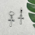 Ankh Cross Dangle Earrings 1