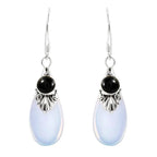 Dangle Earrings and Zircon Moonstone 2