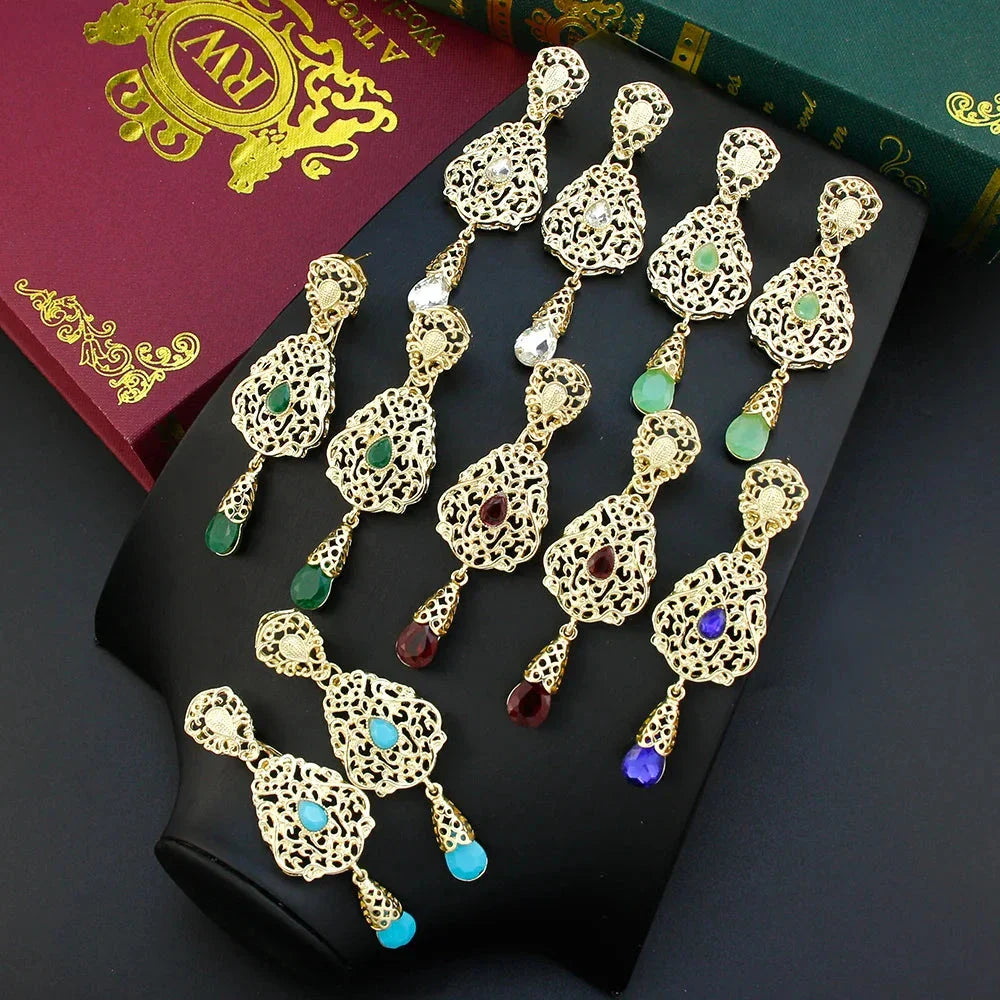 Oriental Ethnic Dangle Earrings