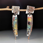 Ethnic Tribal Drop Earrings