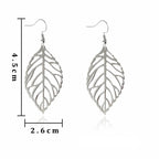 Laurel Leaf Dangle Earrings