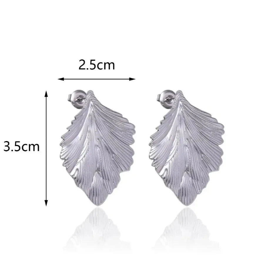 Women's Leaf Dangle Earrings