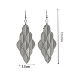 Women's Leaf Drop Earrings 
