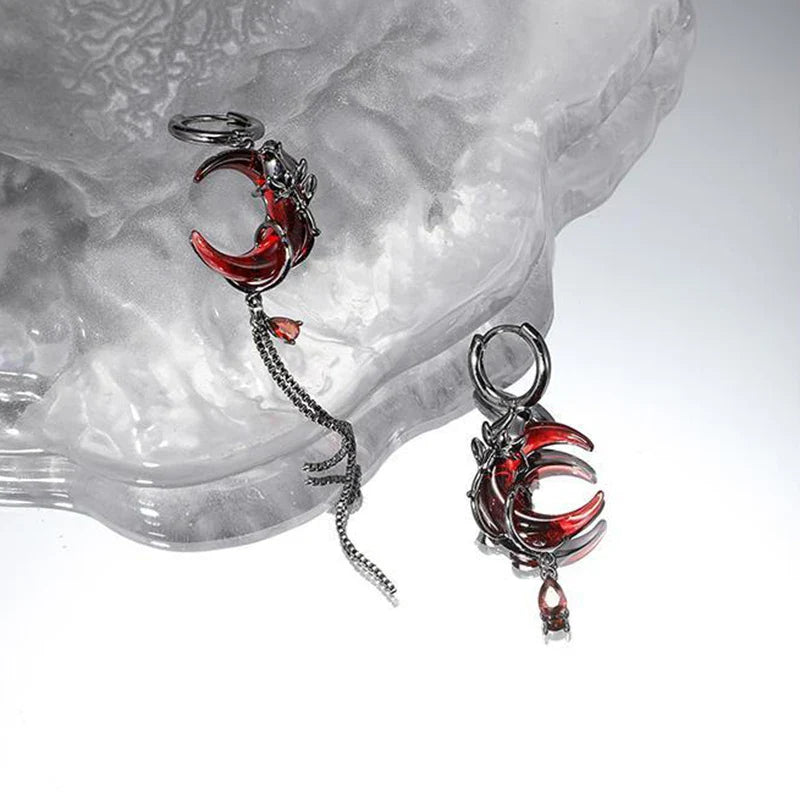 Women's Moon Drop Earrings