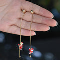 Santa Claus Dangle Earrings