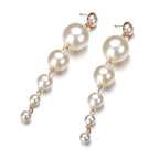 Dangling Pearl Earrings