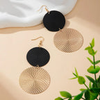 Boho Chic Round Dangle Earrings