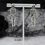 Skeleton Drop Earrings