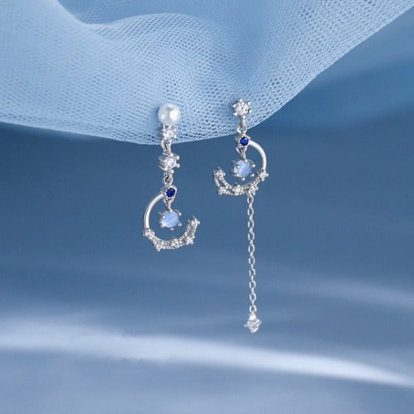 Moon Drop Earrings for Women