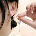 Moon Drop Earrings for Women