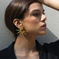 Sun Pendant Earrings for Women Celestial