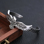 Silver Eagle Curb Bracelet