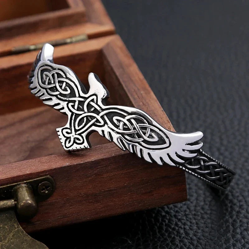  Silver Eagle Curb Bracelet