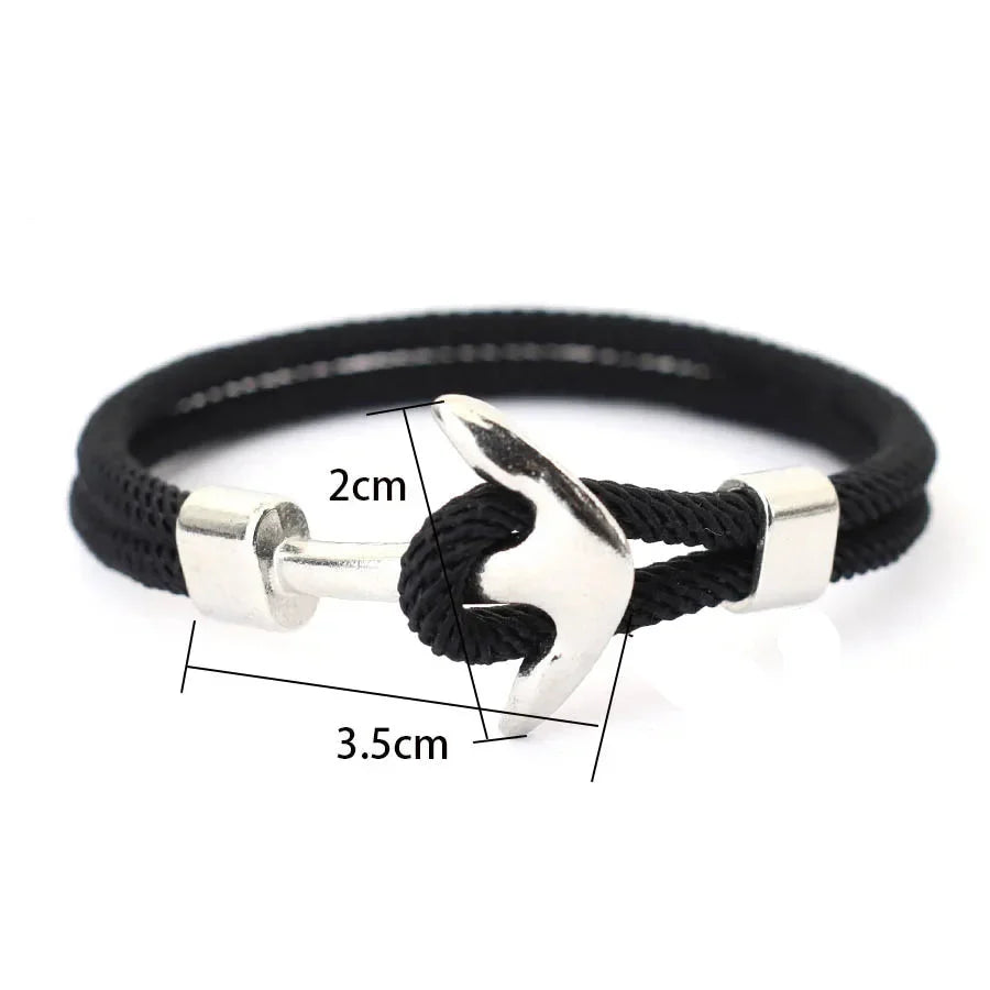 Anchor bracelet
